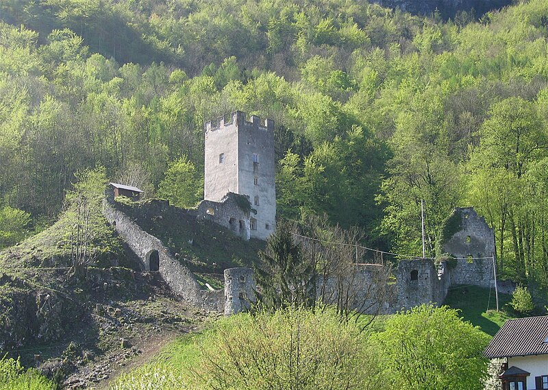 Mädchen in Burg Unter-Falkenstein (DE)